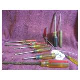 BOX LOT:  MAC TOOLS PJ8 SCREWDRIVER, CRAFTSMAN...