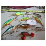 (10) VARIOUS FISHING BAITS