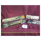 HO-SCALE BACHMANN - GREEN BAY PACKERS TRAIN -...