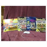 (4) 1:64-SCALE - NASCAR RACERS