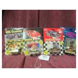 (4) 1:64-SCALE - NASCAR RACERS