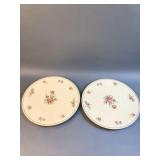 (2) Kitchen Kraft Oven Serve plates in the