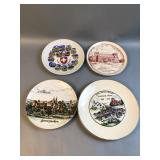 Souvenir Collector Plates (4) Switzerland Germany