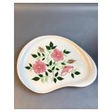 Stangl Pottery Wild Rose freeform serving dish