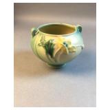 Roseville Pottery 642-3 poppy vase / bowl chip on