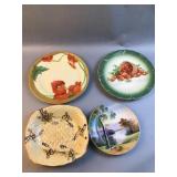 Vintage Decorative Plate Lot Haviland UCGC