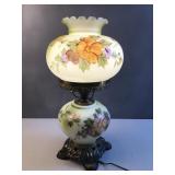 Vintage Gone With The Wind Lamp ï¿½ Hand Painted