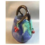 Studio crafted vase / center piece 8 1/2ï¿½ tall