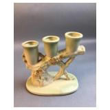 Vintage Triple Bud Vase ï¿½ Tree Branch Form w/