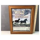 Wyoming high desert country wild horse promo
