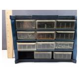 parts organizer and contents  1 drawer missing