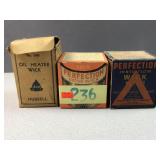 (3 ) antique heater stove wicks