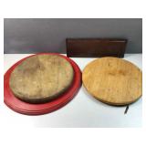 think round wood project pieces
