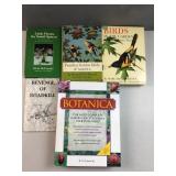 Books of birds and nature