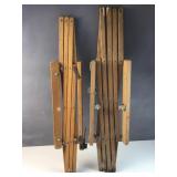 vintage wood baby gates