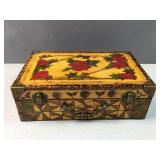 Hand crafted wood box