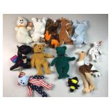 (12) Beanie Babies