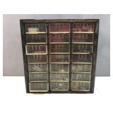 hardware organizer and contents