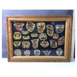 framed flash tatto art