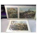 war prints - not framed