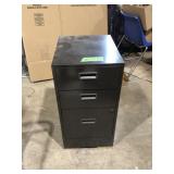 3 drawer under desk organizer