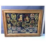 framed flash tatto art