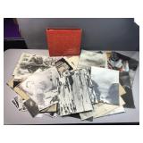 variety of art in binder