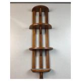 decorative wood wall shelf
