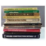 Construction and wood building books