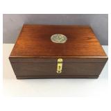 Gentlemens Valet box - solid wood
