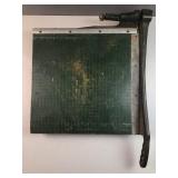 vintage classroom paper cutter
