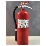 out of date fully charged fire extinguisher