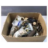 great quantity of drawer pulls, handles etc