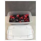 container of dominos