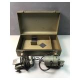 Metal tool box & electrified treddidle machine mot