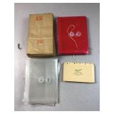 paper sacks, organizers etc