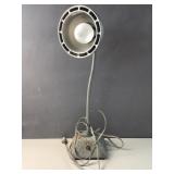 vintage metal heavy base desk lamp