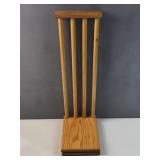 Solid wood, desk top / counter book shelf -
