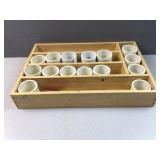 Divided drawer w PVC pipe organizers
