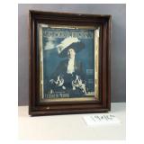 Vintage framed Elizabeth Murray 'when I woke up