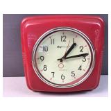 Sky timer quarts red clock