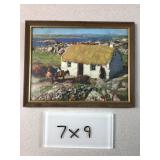 irish cottage house framed