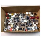 dice & other game pieces