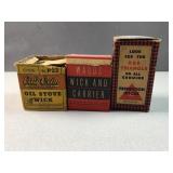 (3 ) antique heater stove wicks