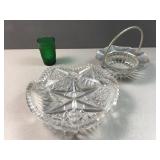 Glass table top items