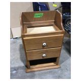 wall mounted wood box
