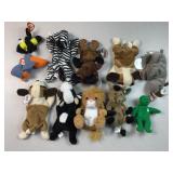 (11)  Beanie Babies