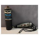 rotary tool and propane