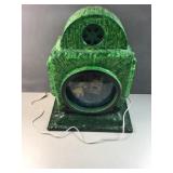 Custom built lighted fish tank - works