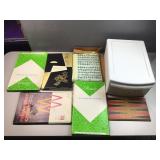 Game board, letters and more in container